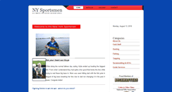 Desktop Screenshot of nysportsmen.com